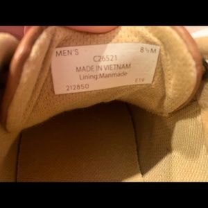 COLE HAAN LIGHT BROWN LEATHER SNEACKERS.